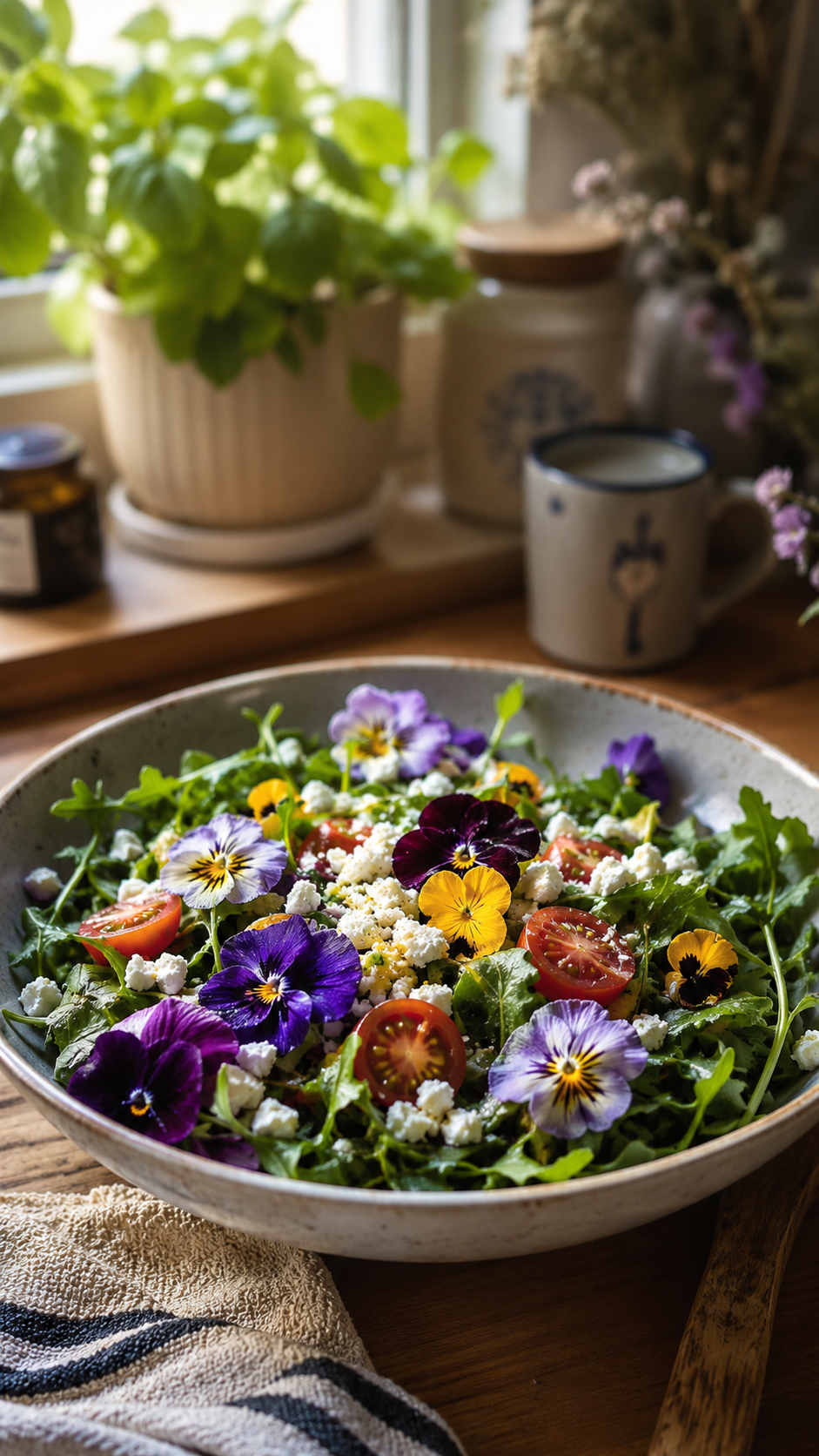 7 Delicious Edible Flower Recipes