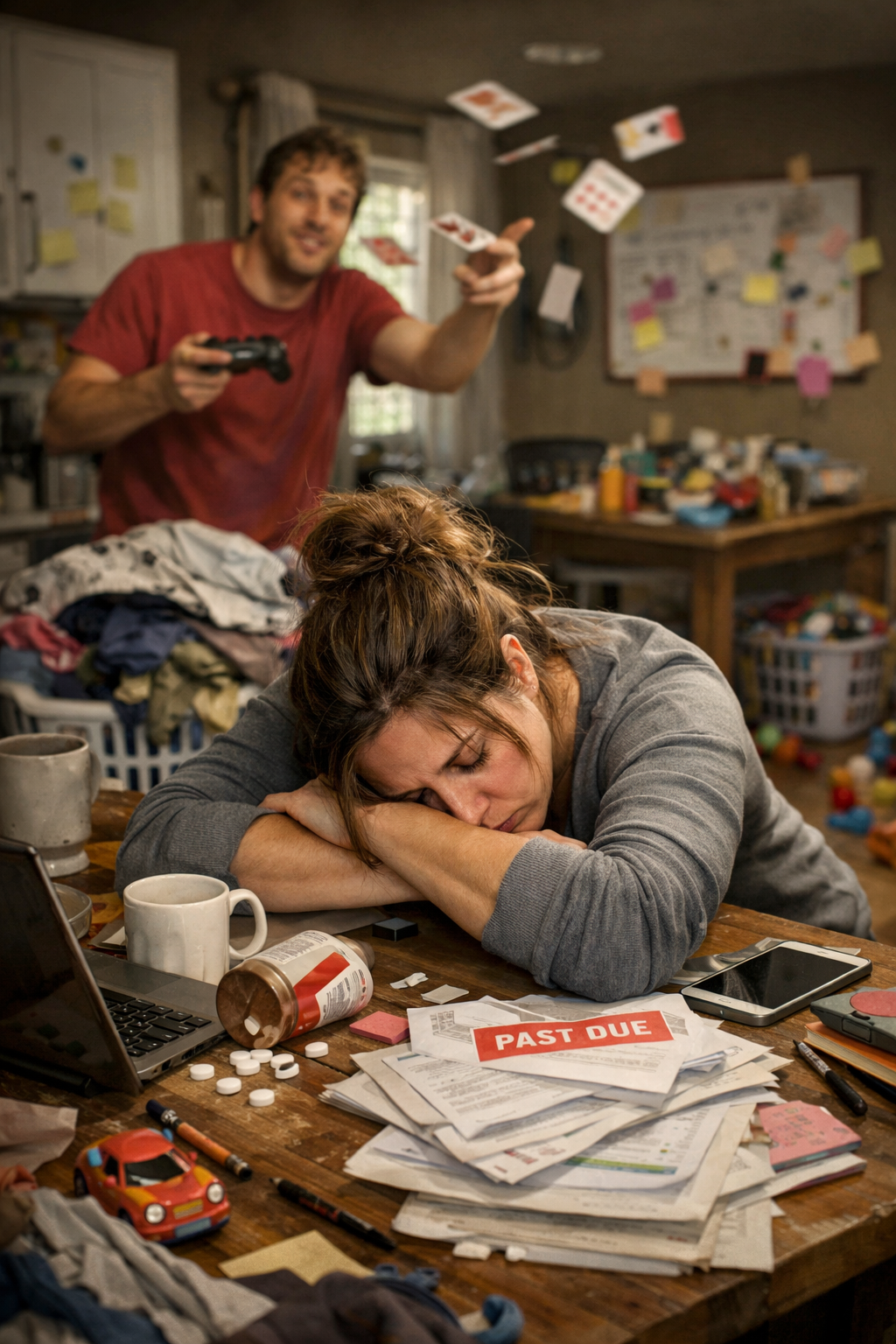 ADHD Spouse Burnout: When Love Starts Feeling Like Project Management