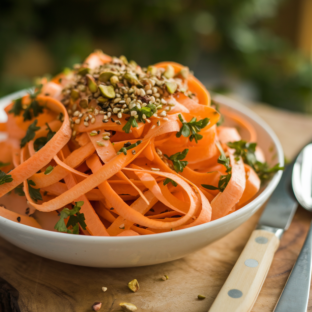 5-Minute Carrot Ribbon Salad