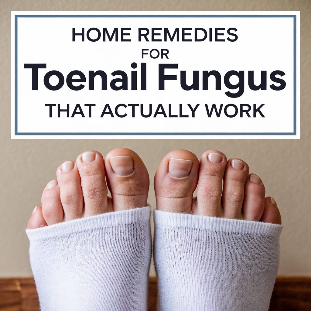 10 Home Remedies for Toenail Fungus That Actually Work