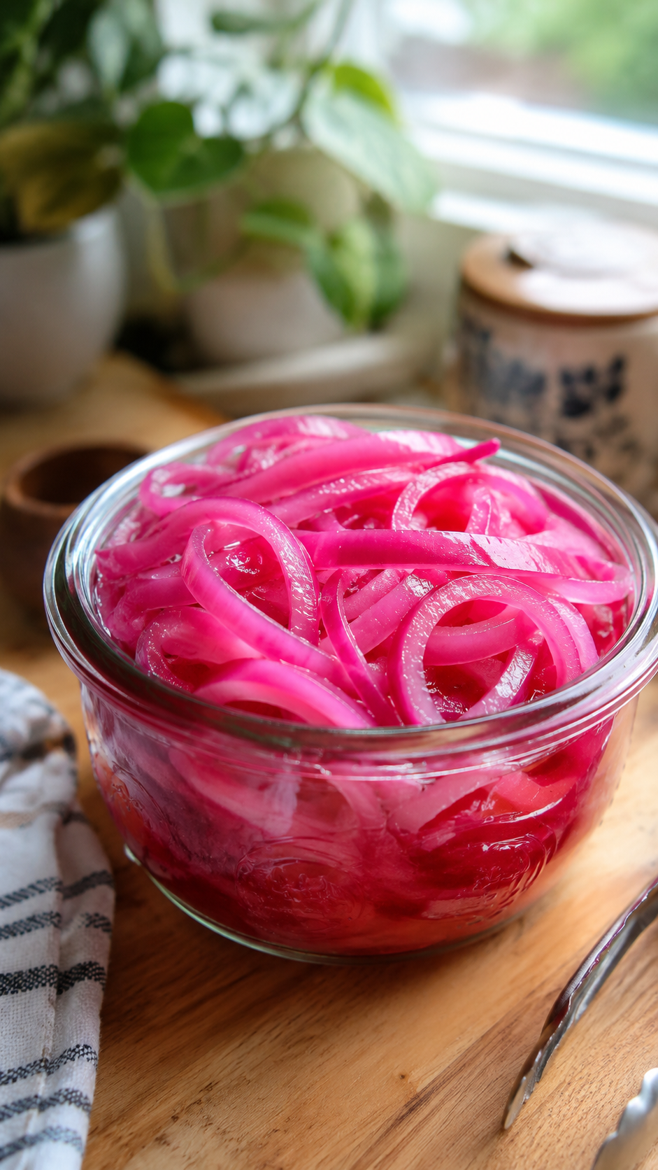 Pickled Red Onions Recipe for Tacos, Burgers, Salads, and Bowls