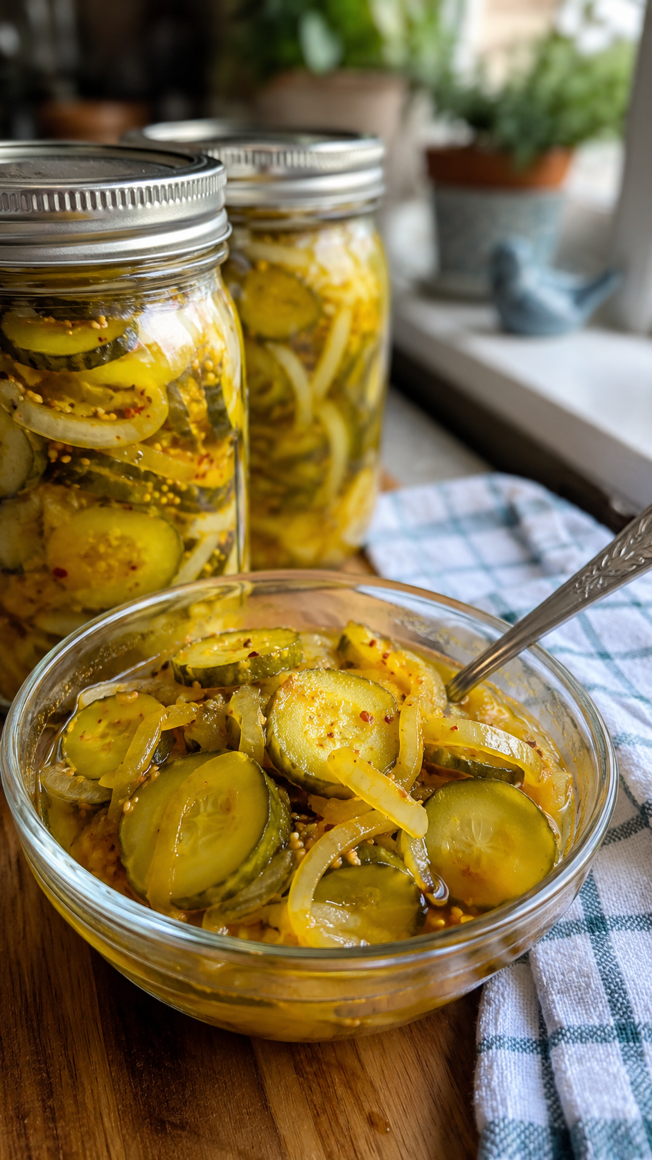 Sweet and Crunchy Bread and Butter Pickles Recipe!