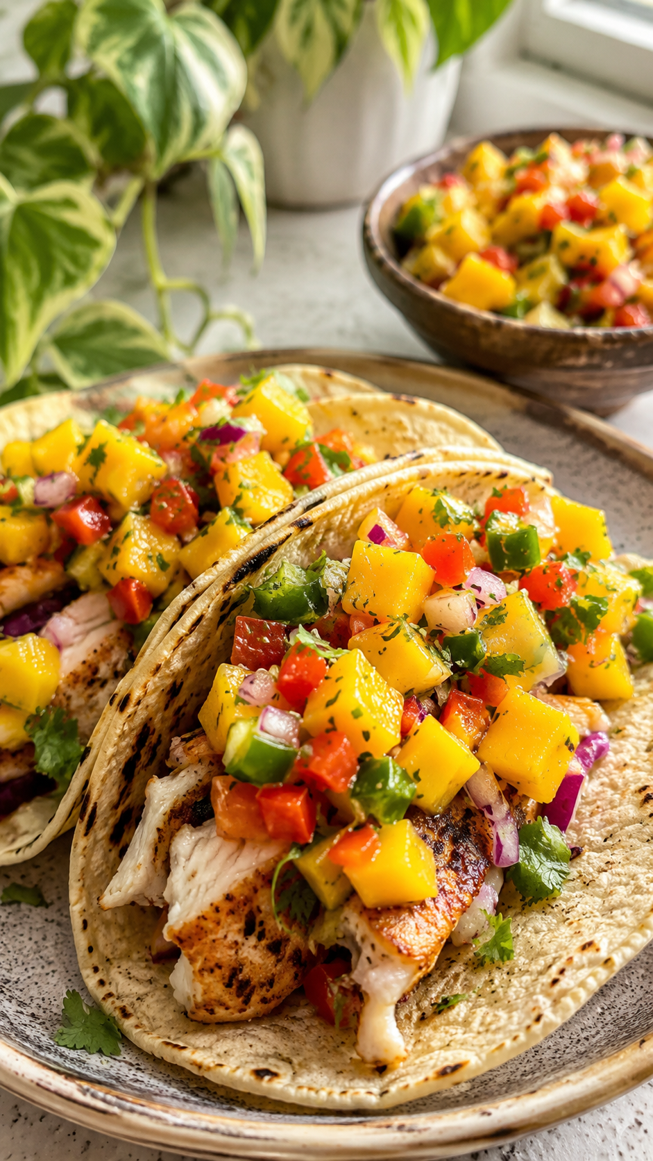 Mango Salsa for Fish Tacos
