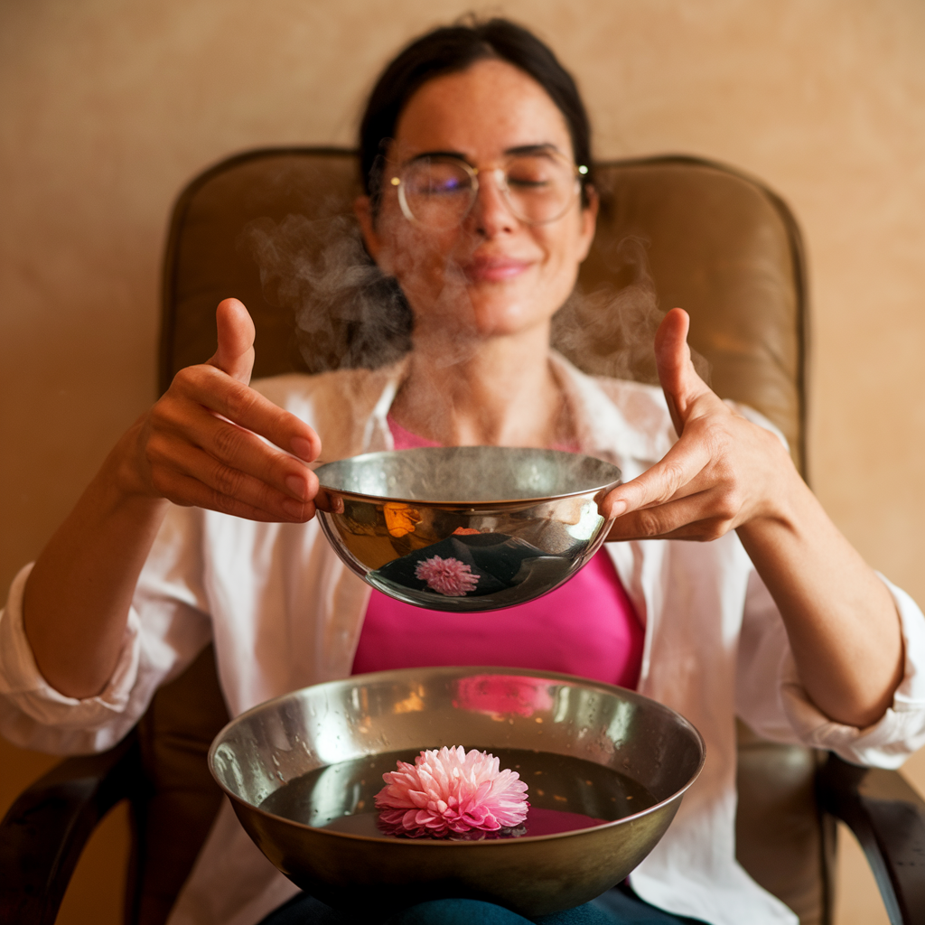 DIY Herbal Steam Facial for Clearer Skin in 15 Minutes