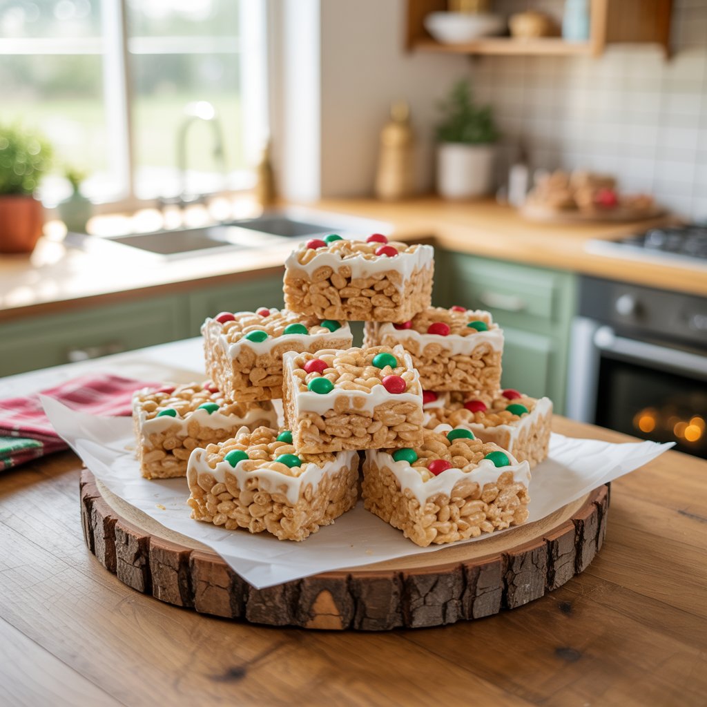 The Christmas Rice Krispie Treats That Disappear Before the Cookies Do!