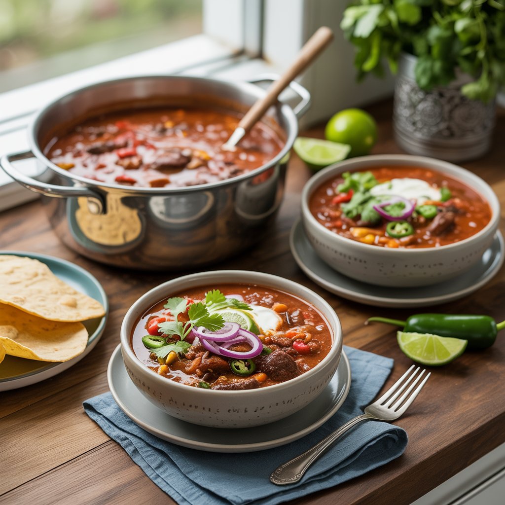 No Bean Chili Recipe That’s Thick, Spicy, and Packed With Flavor!