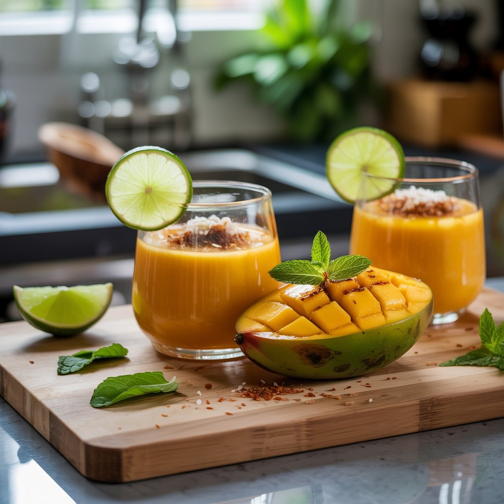 These Drunken Tequila Mangoes Get the Party Started Before the First Drink!