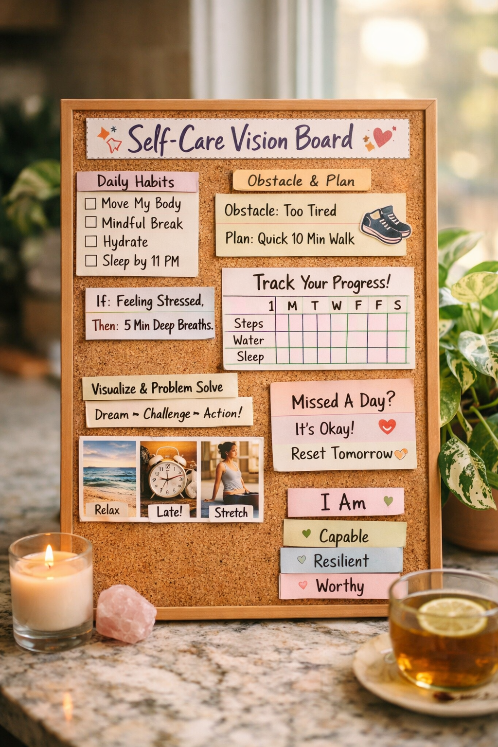The Self-Care Vision Board That Actually Changes Your Daily Habits