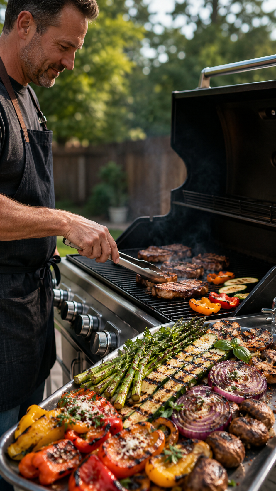 Grilled Veggies on the Grill for Summer BBQs!!