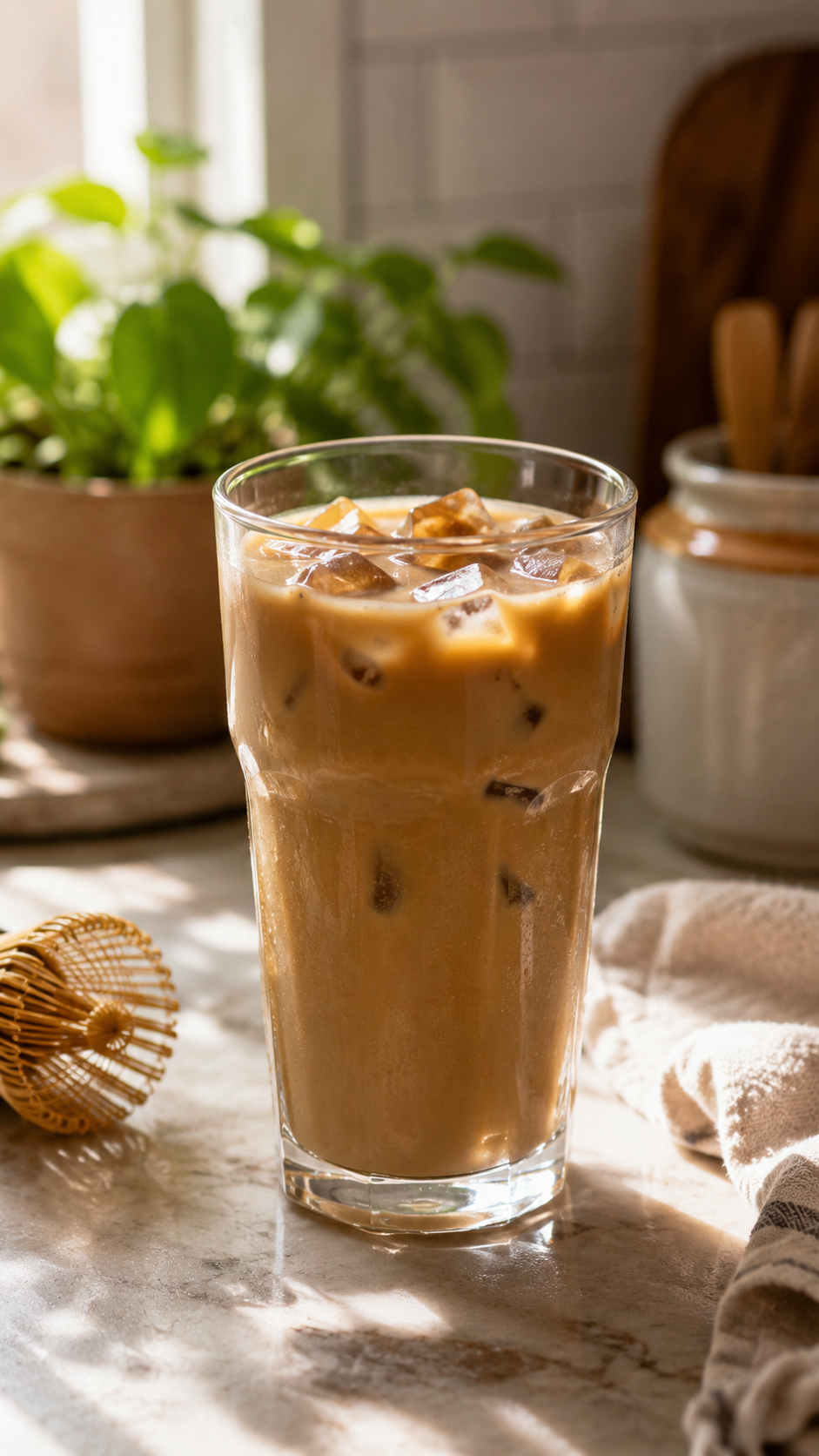 Best Iced Hojicha Latte: Creamy, Roasty and Café-Style!!
