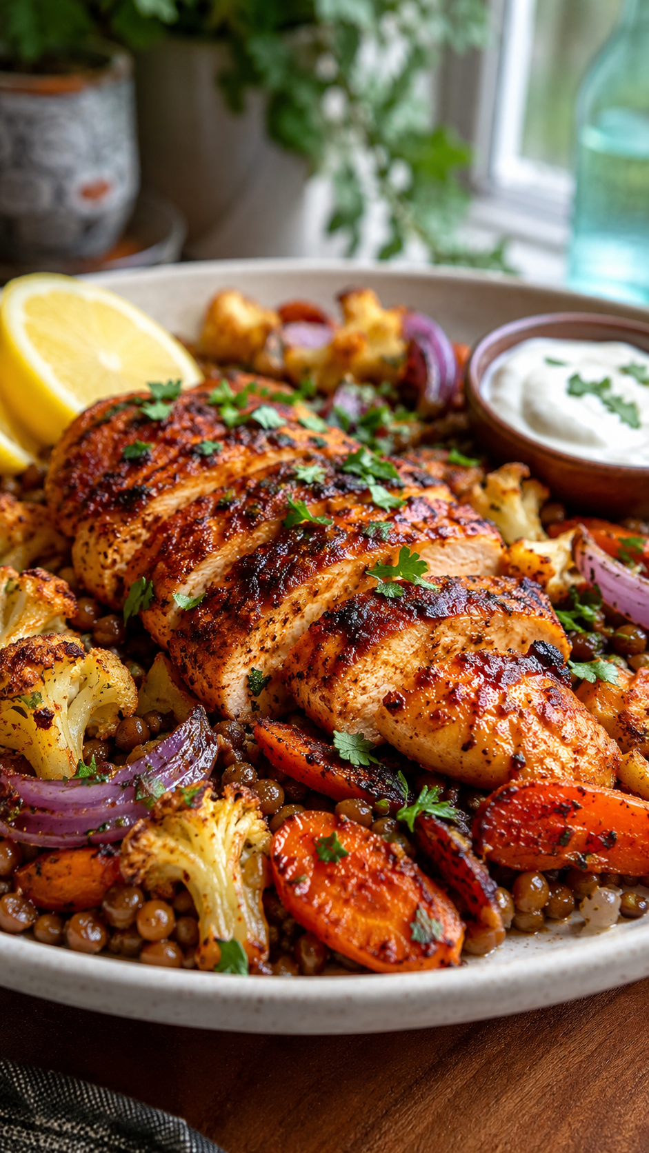 8 High-Protein, High-Fiber Chicken Dinners!!