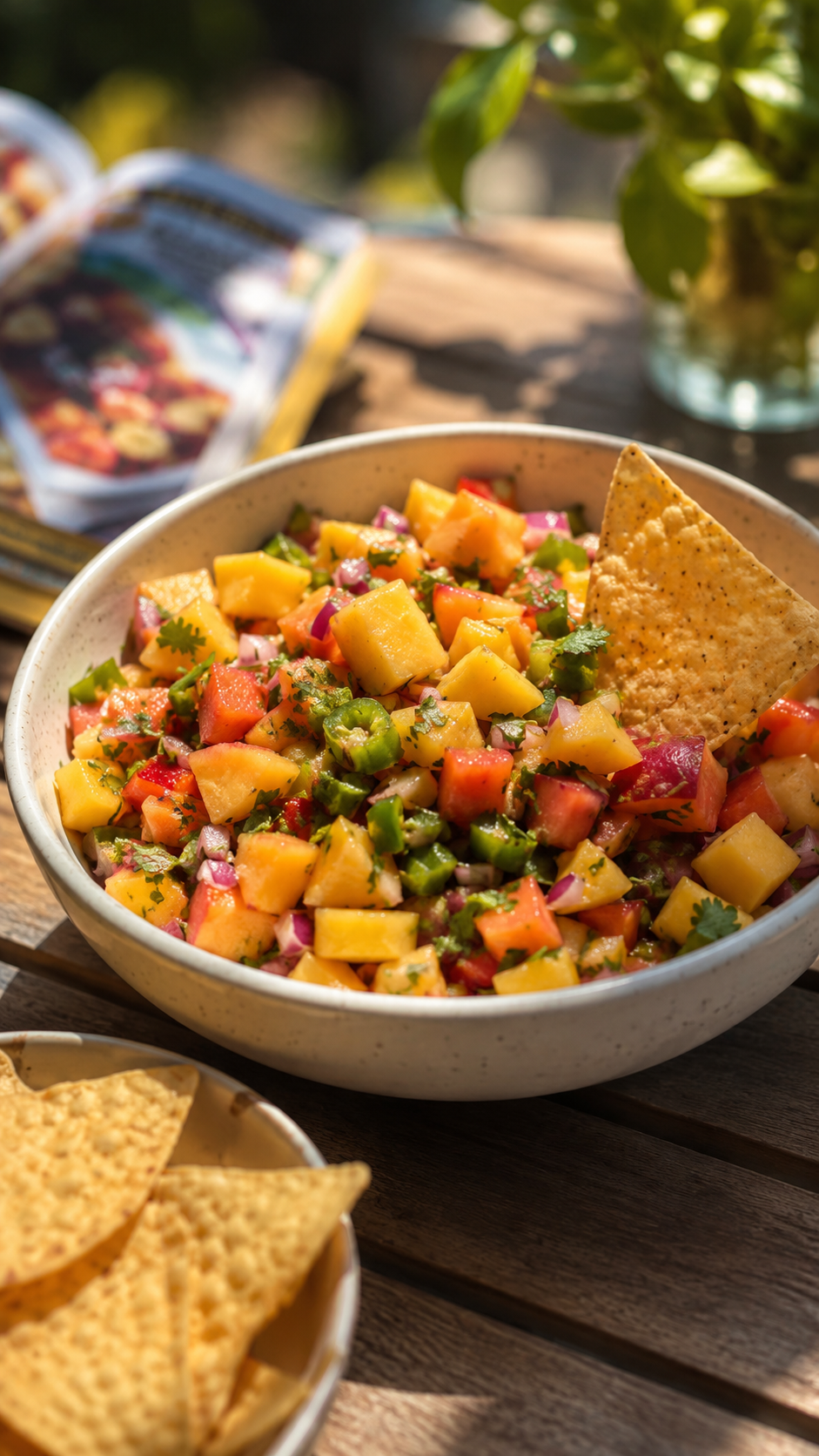 Fresh Peach Salsa That Is Sweet, Spicy, Juicy, and Ready in 15 Minutes!