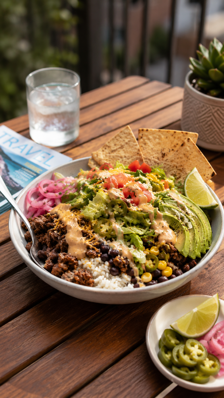 High Protein Ground Beef Bowl for Easy Healthy Dinners!