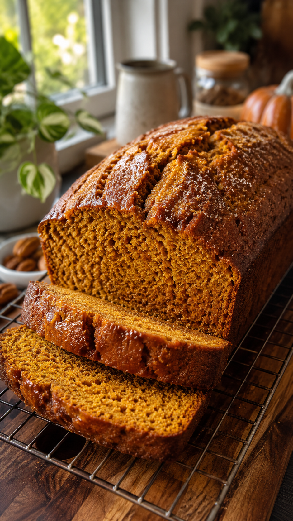 Moist Pumpkin Bread Recipe with Warm Fall Spices!
