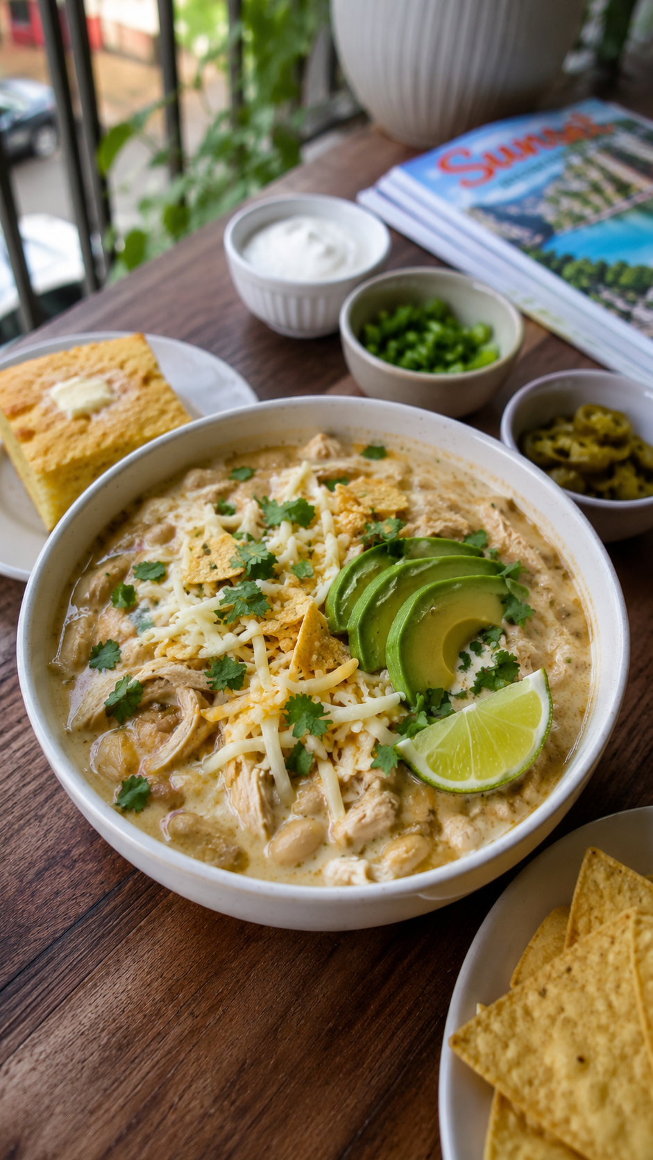 Crockpot White Chicken Chili: Creamy, Easy and Flavor-Packed!