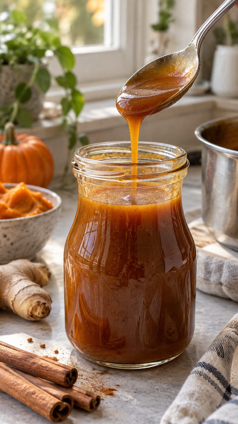 Homemade Pumpkin Spice Syrup for Coffee and Lattes!