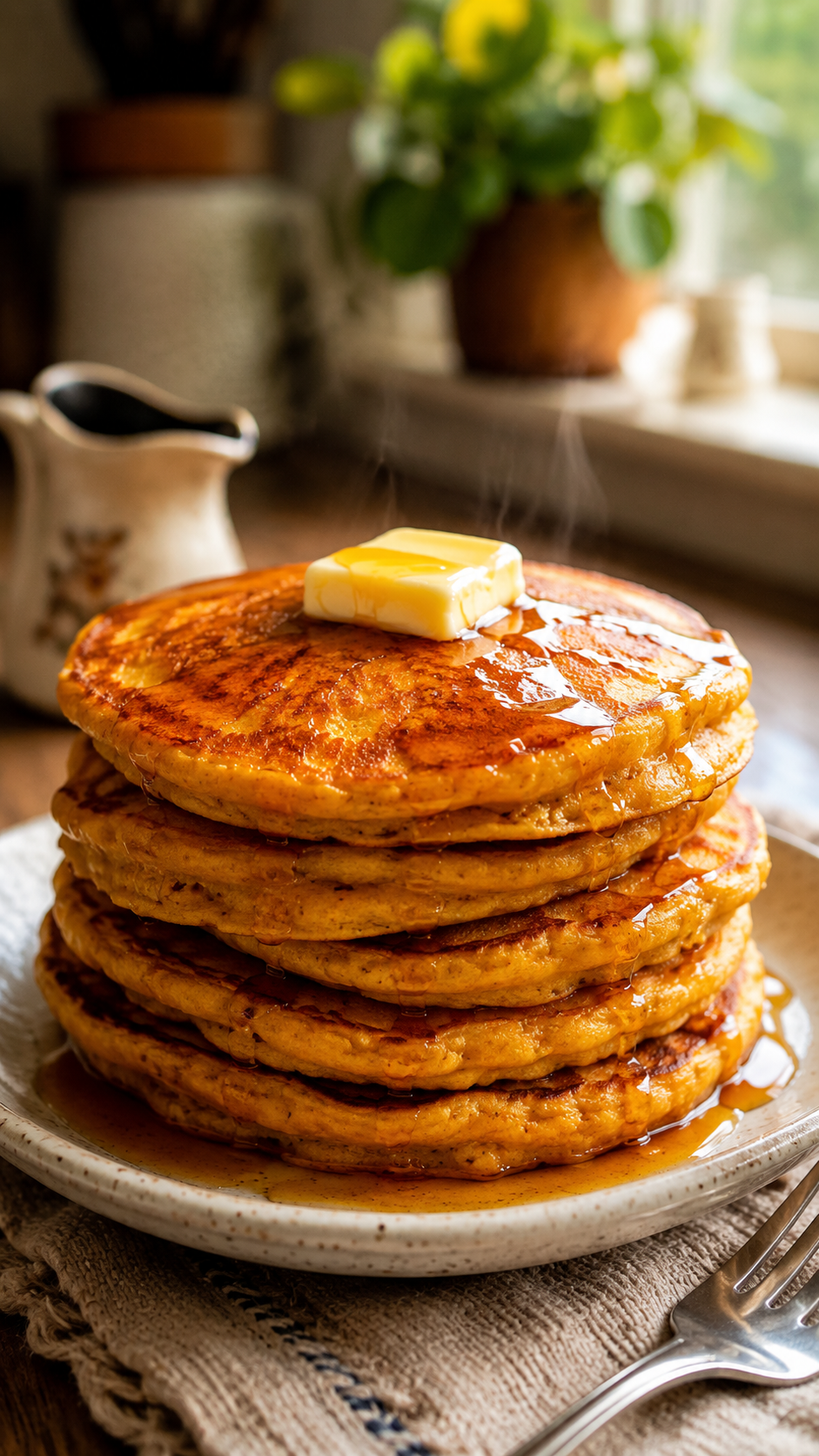 Fluffy Pumpkin Pancakes Recipe (Easy and Perfectly Spiced!!)