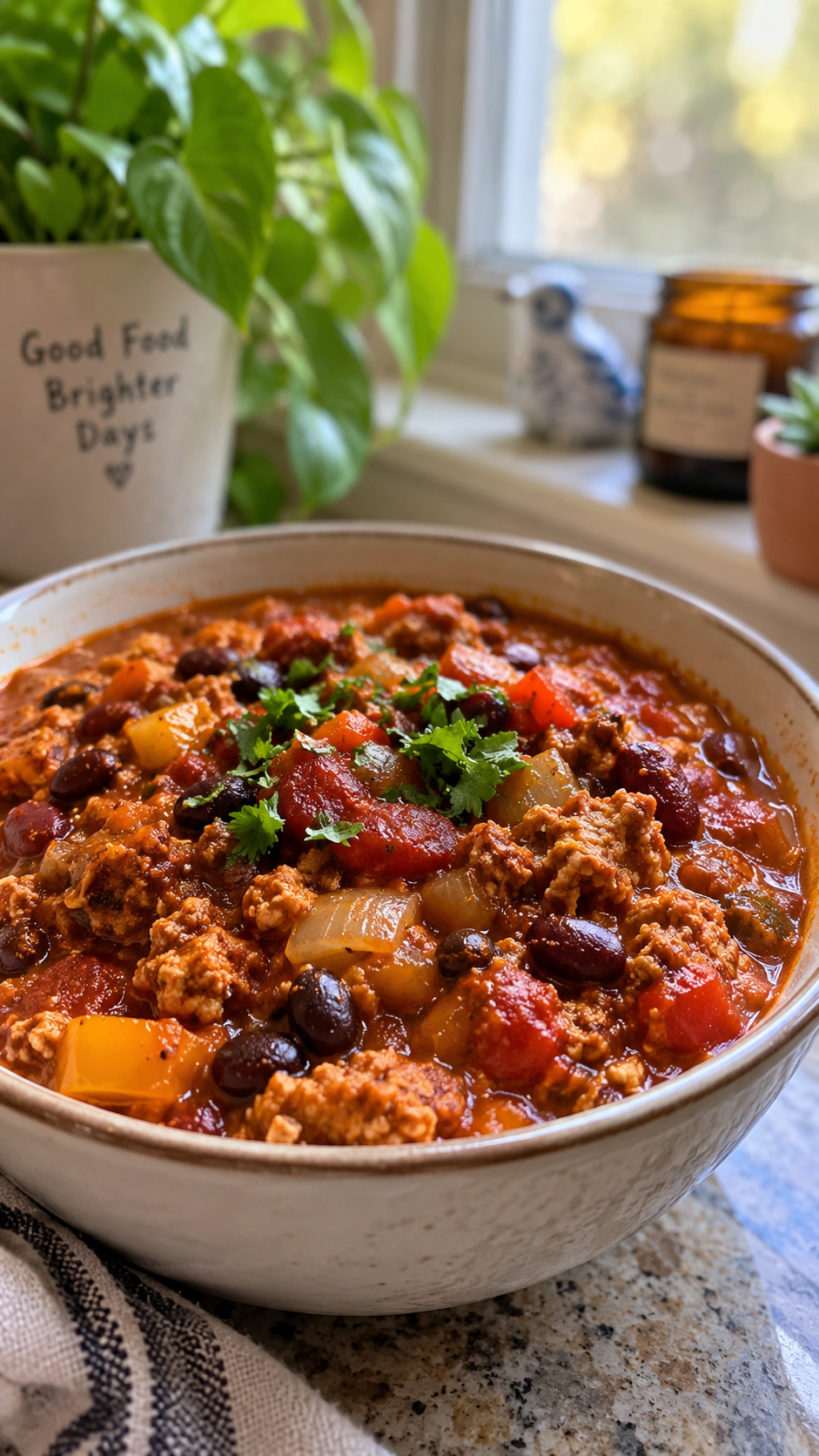 Delicious Pumpkin Chili Recipe with Ground Turkey and Beans!