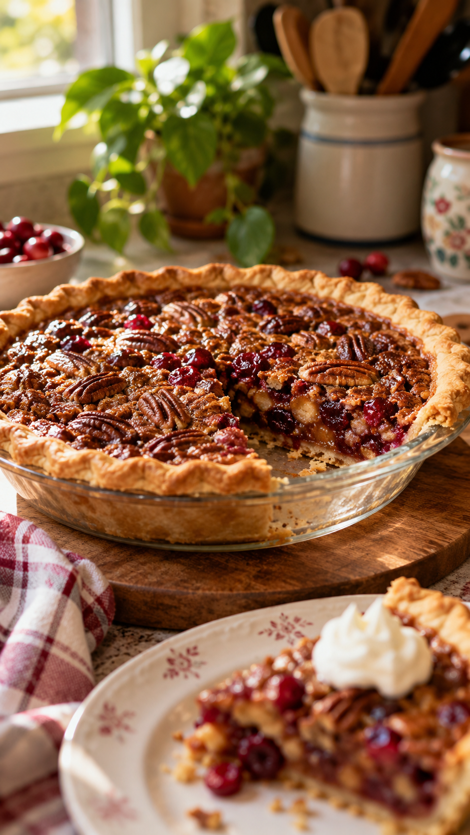This Cranberry Pecan Pie Will Steal the Show at Your Holiday Table!